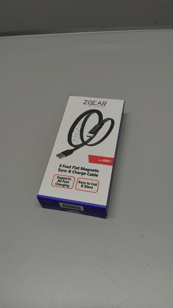 ZGear 3 Foot Flat Magnetic Sync & Charge Cable