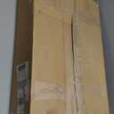 WOPITUES Floating Shelves for Wall 24 inch with Cube Shelf, Wall Shelves with Metal Rail for Decor, Bathroom Organizers and Storage, Over Toilet Shelves for Bathroom, Toilet Paper-Black (23.6 inch)