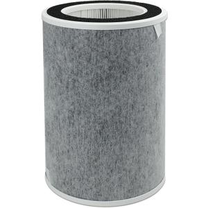 HC502 HP202 HP201 True HEPA Air Purifier MAX Filter Compatible with Shark HP200 Series, HP202, HP201, HP232, HP302 and HC502, Part # HE2FKBAS, HE2FKBASMB, 1 Pack (12.3" x 8.8" x 8.8")