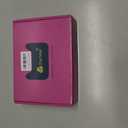 Esmee 24 Inches Long Straight Blonde Wig with Bangs Side Parting Natural Synthetic Hair Ombre Wigs for Women with Dark Roots for Daily Party Cosplay Wear