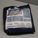 ZNSAYOTX 1 Piece Jacquard Chair Slipcovers for Living Room High Stretch Chair Covers with Arms Anti Slip Pets Friendly Couch Sofa Armchair Cover Furniture Protector (Chair, Navy Blue) (Small (31"-46"))