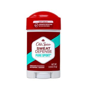 Pack Of 1 Old Spice Solid Sweat Defense Pure Sport Plus Deodorant, 2.6 Ounce 