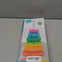 Baby Spinning Stacking Toys for Toddlers 1-3, Rainbow Ring Stacker Montessori Toys for Babies 6-12 Months, 1 2 3 One Year Old Girl Boy Christmas Birthday Gifts, Autism Sensory Learning Toy