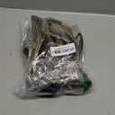 Tactical Dog Harness Medium Sized, Heavy Duty No Pull Dog Harness with Handle, Easy On and Off Service Dog Vest with Molle System, Adjustable Reflective Pet Vest for Walking Hiking Training (M(Neck:17-23",Chest:22-32"),35-50 lbs, Khaki)