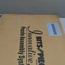 Bits and Pieces Jigsaw Puzzle Board with Drawers, Puzzle Board 1000 Pieces, 22 Inch x 30 Inch Wooden Tray Table with 4 Organizing Piece Sorting Trays, Portable, Easy Storage for Puzzles