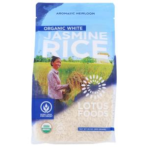 Lotus Foods Organic White Jasmine Rice, 30 OZ