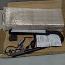 LED Desk Lamp with Clamp, Eye-Caring Clip on Lights for Home Office, 3 Modes 10 Brightness, Long Flexible Goose-Neck, Metal, Swing Arm Architect Task Table Lamps with USB Adapter, Black