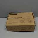 KESCOO Unisex Cycling Shoes Compatible with Peloton Bike & SPD Indoor Outdoor Road Bike Cycling Shoe for Men Women, 1 Hook and Loop Strap, with Delta Cleats White 48