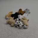 Sumind 8 Pcs Mini Plush Dogs Stuffed Animals Bulk Assorted Cute Stuffed Puppy Dogs 5 Inch Small Animal Plush Toys for Halloween Christmas Birthday Party Supplies Favors(Long Hair Dog)