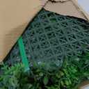 ODTORY Artificial Plants Hedge Wall Panels：20x20 Inch 4P UV-Anti Greenery Boxwood Fence Privacy Screen, Faux Ivy Grass Wall with Fake Leaves for Indoor Outdoor Background Covering