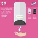 Scott Professional Foam Hand Soap with Moisturizers (91552), 1.0 L, Foaming, Pink, Floral Scent, Manual Refills (6 Bottles)