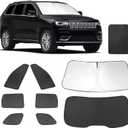 8PCS Car Window Shades for Jeep Grand Cherokee 2011-2021 Accessories