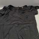 Pinup Fashion Women Plus Size Formal Dresses - Evening Gowns Wedding Guest Glitter Prom Long Dress (Black, 20W)