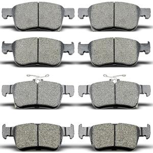 D1878 D2115 8pcs Front Rear Ceramic Brake Pads Sets Fit For 2023 2024 For Acura Integra,2023 2024 For Honda Accord