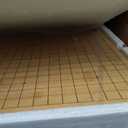 VPH Bamboo Go Game Set - 19x19 Reversible Board (0.8'' Thick) + New Yunzi Stones Single-Convex & 2 Bamboo Containers