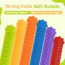 2 x Fidget Toys Slap Bracelets, 6 Pack Textured Sensory Toys for Kids with Autism, Wearable Fidgets for Classroom Prizes & Calm Down Corner