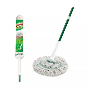 Libman White Tornado Twist Mop, Pack of 4