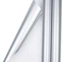 JAM Paper Gift Wrap - Matte Wrapping Paper - 50 Sq Ft Total (30 in x 10 Ft Each) - Matte Silver Foil - 2 Rolls/Pack