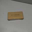 16 PCS Christmas Tree Candle Lights with Green Clips Flameless LED Taper Candles with Remote for Christmas Tree Decor (16pcs,White(B))