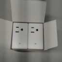 Compact Smart Plug, Works with Alexa & Google Assistant, Smart Life App & Voice Control, Energy Monitoring, Timer Scheduling, No Hub Required, App Remote Control, 2.4 GHz WiFi Outlet, 2-Pack