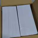 bUCLA 100PCS Gold Square Plastic Plates - 6inch Disposable Dessert/Cake Plates - Premium Hard Square Small Appetizer Plates for Wedding&Party