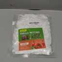 Tcamp Heavy-Duty Polyester Garden Trellis Netting Plant Climbing Net for Growing Vines Plants Vegetables Fruits Flowers, White Grow Tent (5Ft x15Ft, 3.5" Opening Mesh, 1 Pack)