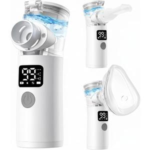 Portable Nebulizer,Nebulizer Machine for Adults and Kids Travel and Household Use, Handheld Mesh Nebulizer