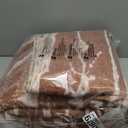 Area Rug 8x10 Rug Machine Washable Non-Slip Low Pile Print Pattern Western Rug for Living Room Bedroom Entryway Tribal Series -Yellowbrown/Cream