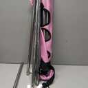 Dog Grooming Hammock with Foldable Stand for Bathing and Showering Pets, Pink