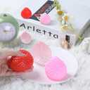 6 x 6Pcs Taba Squishies Strawberry Toys, Squishy Fidget Toys Set Stress Relief, Upgrade Kawaii Taba Squishies for Party Favors, Goodie Bags Stuffers, 3 Big + 3 Small