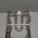 CAXXA Heavy Duty Pan Rack, Pot Lid Rack, Kitchen Cabinet Pantry Cookware Organizer Rack Holder with 5 Adjustable Dividers