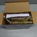 Supernal 180 pieces Gold Plastic Silverware, Disposable Plastic Utensils Heavy Duty, Gold Disposable Silverware Sets Include 60 Knives, 60 Forks and 60 Spoons, Suitable for Party, Birthday, Wedding