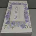 Bath Pillow Luxury Bathtub Pillow, Extra Soft & Comfortable Bath Pillows for Tub Head Neck and Back Support, with 4D Air Mesh Cushions & Non-Slip Suction Cups - Bath Accessories Spa Gifts for Women (White)