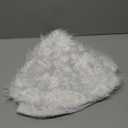 TNIKSKY 30inch Christmas Tree Plush Skirt Faux Fur Christmas Tree Skirt White Plush Skirt for Holiday Tree Ornaments Decoration Merry Christmas 73-75cm