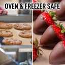 Zulay Kitchen Silicone Baking Mat Set  2-Pack 16.5  11.6 Reusable Non-Stick Silicone Baking Sheets, Food-Safe, Heat-Resistant up to 250F  Perfect for Cookies, Pastries & Oven Use (Dark Gray)