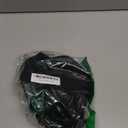 OYOANGLE Women's Slim Fit See Through Contrast Mesh Long Sleeve Tee Tops (Medium, Black)