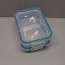 Snapware Total Solution 2-Pack (3-Cup) Plastic Food Storage Containers Set, Leakproof & Airtight Locking Lids Rectangular Tupperware, Non-Toxic BPA-Free Lids, Microwave Dishwasher Freezer Safe