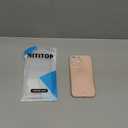 NITITOP Compatible for iPhone 17 Pro Max Case Cute Aesthetic Little Polka Dots Pattern Design for Women Men Girls Soft TPU Shockproof Stylish Full Camera Protective Phone Cover, Pink