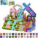 150PCS Magnetic Blocks, Magnetic Building Blocks, Magnet Blocks for Kids Age 3-5 4-8 8-12, STEM Sensory Educational Magnet Stacking Toys Boys Girls Gifts