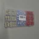 AIRIC UL Listed Nylon Spade Quick Disconnect Connectors Kit, 22-10 Gauge Male and Female Electrical Connector Wire Spade Crimp Terminals, Wiring Crimps Insulated Terminal Assortment Kits, 100 Pcs