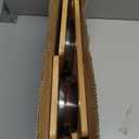 Elevated Dog Bowls, Adjustable Raised Tilted French Bulldog Food Water Bowl, Slanted Bamboo Pet Feeding Station with Stainless Steel Bowl for Small & Medium Dogs, Cat Kitten Flat Faced Puppy Feeder