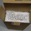 Saillong Doorbell Chime Cover Box Only, Upgrade Thickness Wooden Doorbell Cover Plate Inside House, Decorative Door Bell Box for Indoor/outdoor Home Wall, Easy to Install (White)