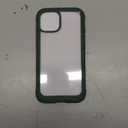 Diaclara Designed for iPhone 13 Case, Full Body Rugged with Built-in Touch Sensitive Anti-Scratch Screen Protector, Soft TPU Bumper Case for iPhone 13 6.1" (Green)