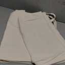 Canvas Laundry Bag 33"Wx 35"H, Thick Canvas Laundry Bag with Handles & Drawstring, Extra Large Heavy Duty Washable Basket Liner Hamper Liner Storage Sack (Beige XL, 2 Pack)