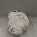 FUANNA Beige Queen Comforter Set 7 Pieces, Luxury Seersucker Bed in a Bag Queen Size for All Seasons, Soft Bedding Set with Comforter, Flat Sheet, Fitted Sheet, Pillowcases & Shams for Room Decor