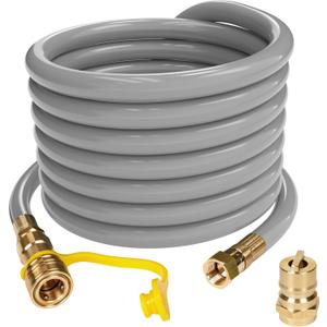 Westinghouse 25-Foot Natural Gas Hose with Adapter, 1/2-Inch Diameter, For Westinghouse Tri Fuel Generators
