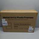 18x24 Poster Frame 3 Pack - Black Woodgrain, Solid Wood Gallery Picture Frame - Wall Hanging