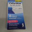 Clearblue Early Detection Pregnancy Test, 5 Ct