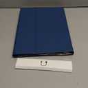 Harvopu Compatible for iPad 11th 10th Generation Case with Keyboard, Folio Cover with Pencil Holder, Multi-Touch Trackpad, 7 Color Backlit, Detachable Keyboard for iPad (A16) 11th/10th Gen (Navy Blue)