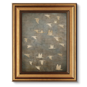Gold Framed Wall Art Vintage Bird Canvas Art Prints Neutral Minimalist Paintings Wall Decor Modern Abstract Aesthetic Pictures Artwork for Bedroom Living Room 8x10in